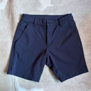 BYLT Basics Men's Dark Navy Flat Front Shorts - 30